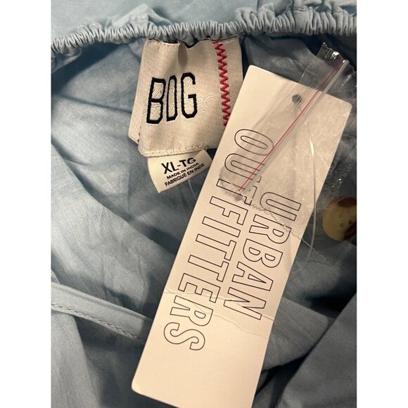 Urban Outfitters BDG Shift Babydoll Blue Denim Button Sleeveless Cotton Dress XL - Picture 7 of 10